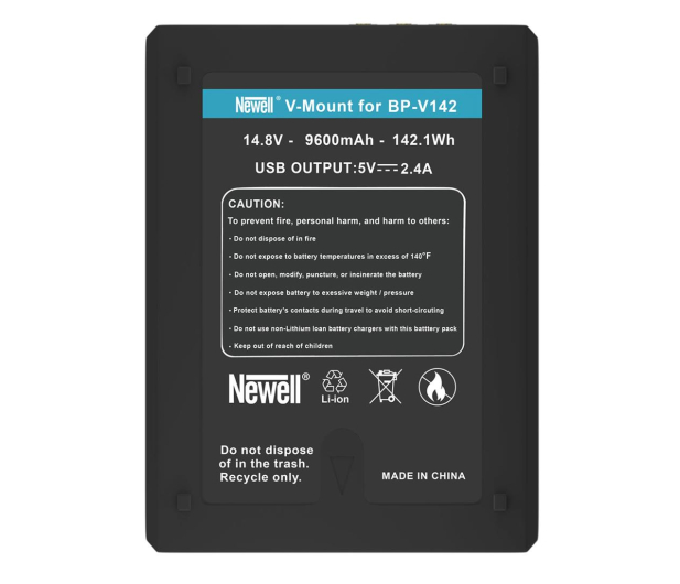 Newell BP-V142 SLIM do kamer z V-Mount - 655395 - zdjęcie